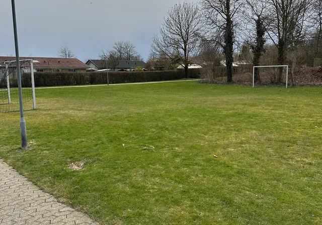 Grønt område i Rebildparken